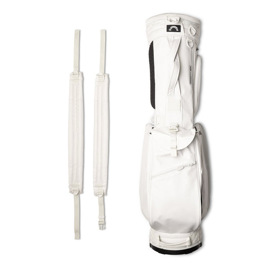 Michigan St. Rover Stand Bag - Bone