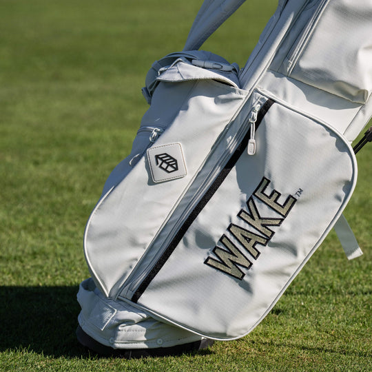 Wake Forest Rover Stand Bag - Bone